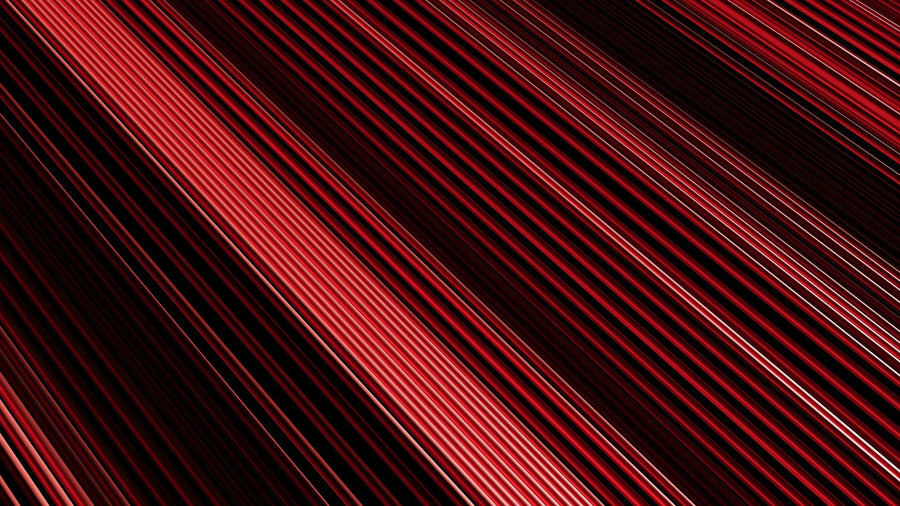 Abstract striated red and black pattern evoking skeletal muscle fibers