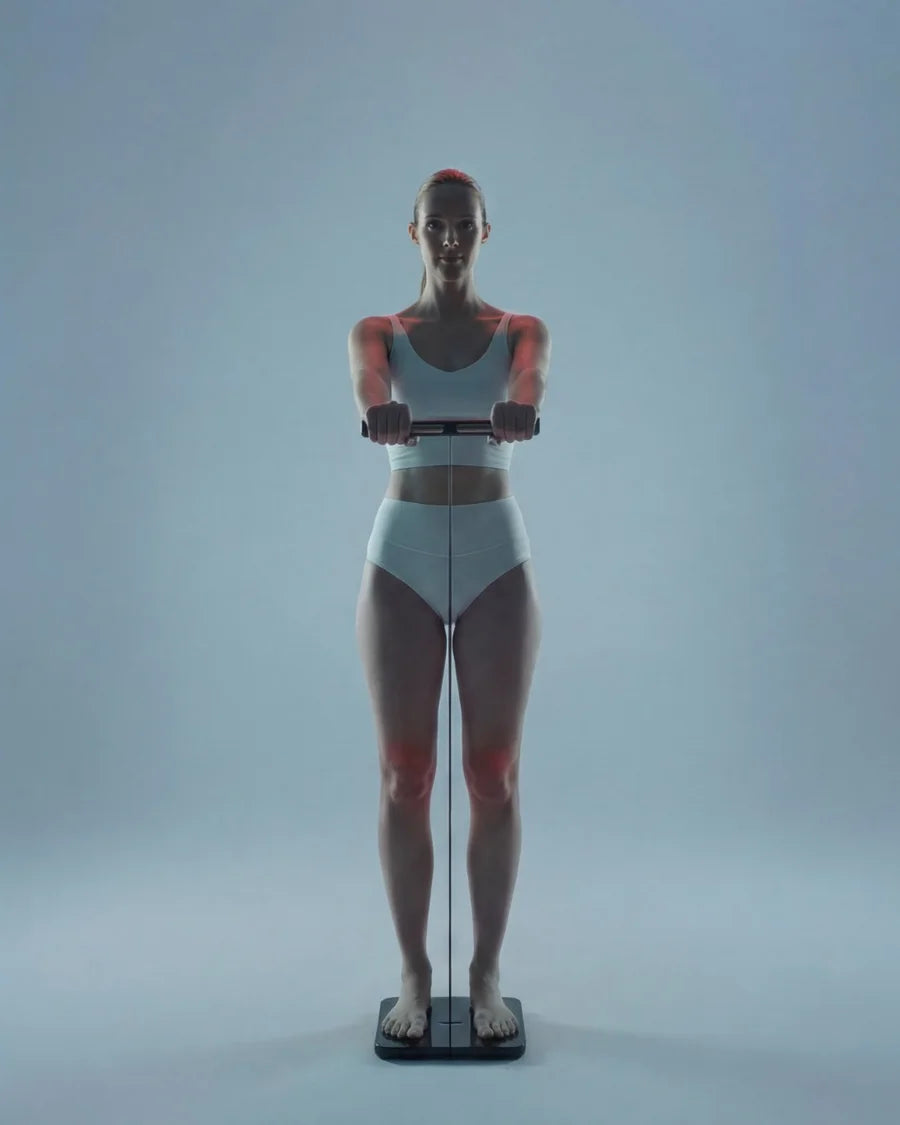 Full-body scan on the LIGHT Body Scanner